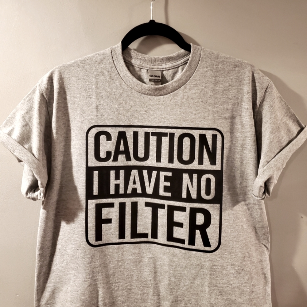 Gray shirt, size medium